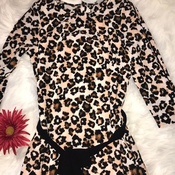 🖤H&M LEOPARD PRINT MINI DRESS🖤 - Picture 3 of 3